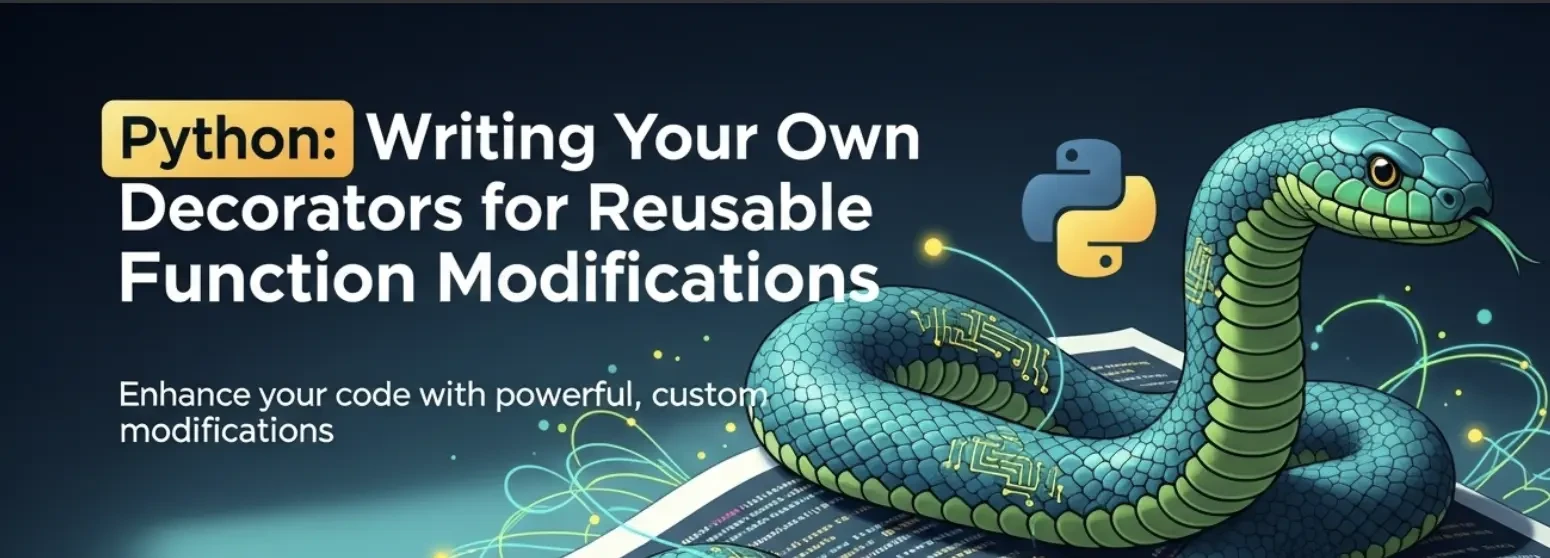 Python: Writing Your Own Decorators for Reusable Function Modifications