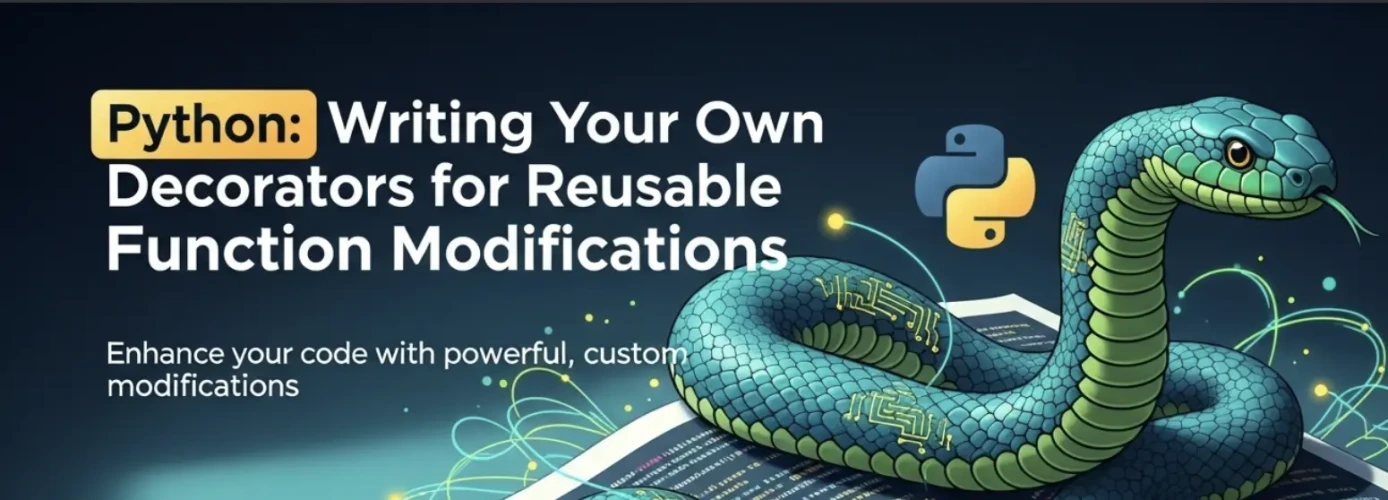 Python: Writing Your Own Decorators for Reusable Function Modifications
